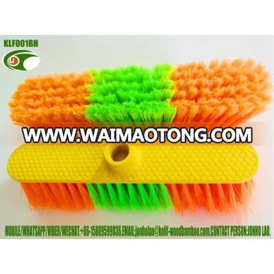 plastic broom head/plastic broom with wooden stick /plastic broom with metal stick