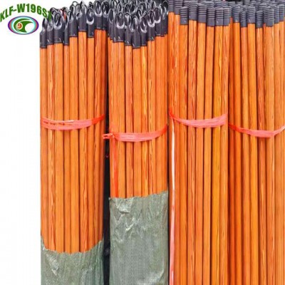 120*2.2 cm Pvc coat wooden broom mop brushes dustpan stick with many designs styles plastic metal thread OME available