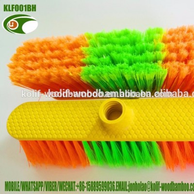 plastic broom head/plastic broom with wooden stick /plastic broom with metal stick(For other designs,please contact us)